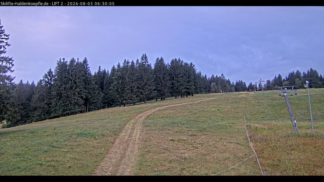 Archived image Webcam Haldenköpfle Mountain - Lift 2