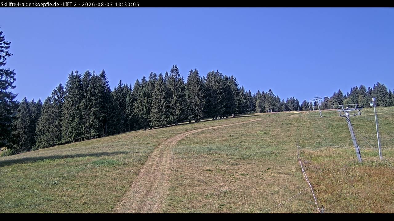 Archived image Webcam Haldenköpfle Mountain - Lift 2