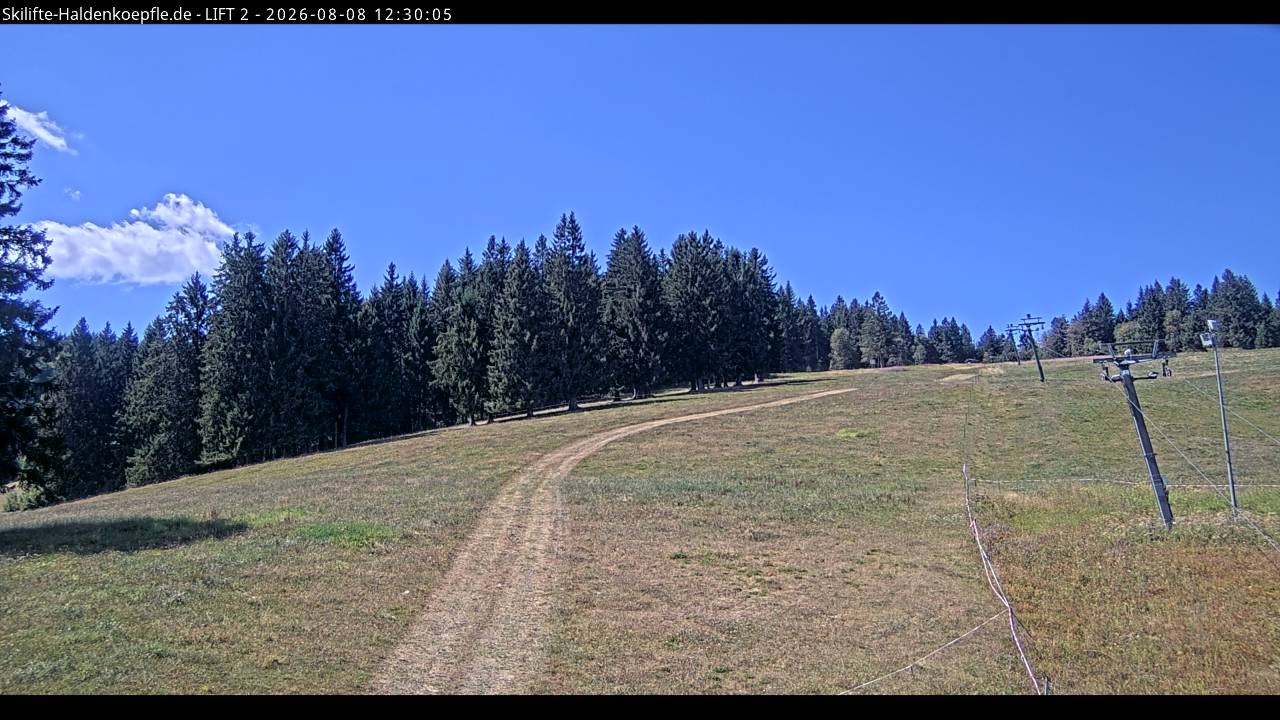 Archived image Webcam Haldenköpfle Mountain - Lift 2