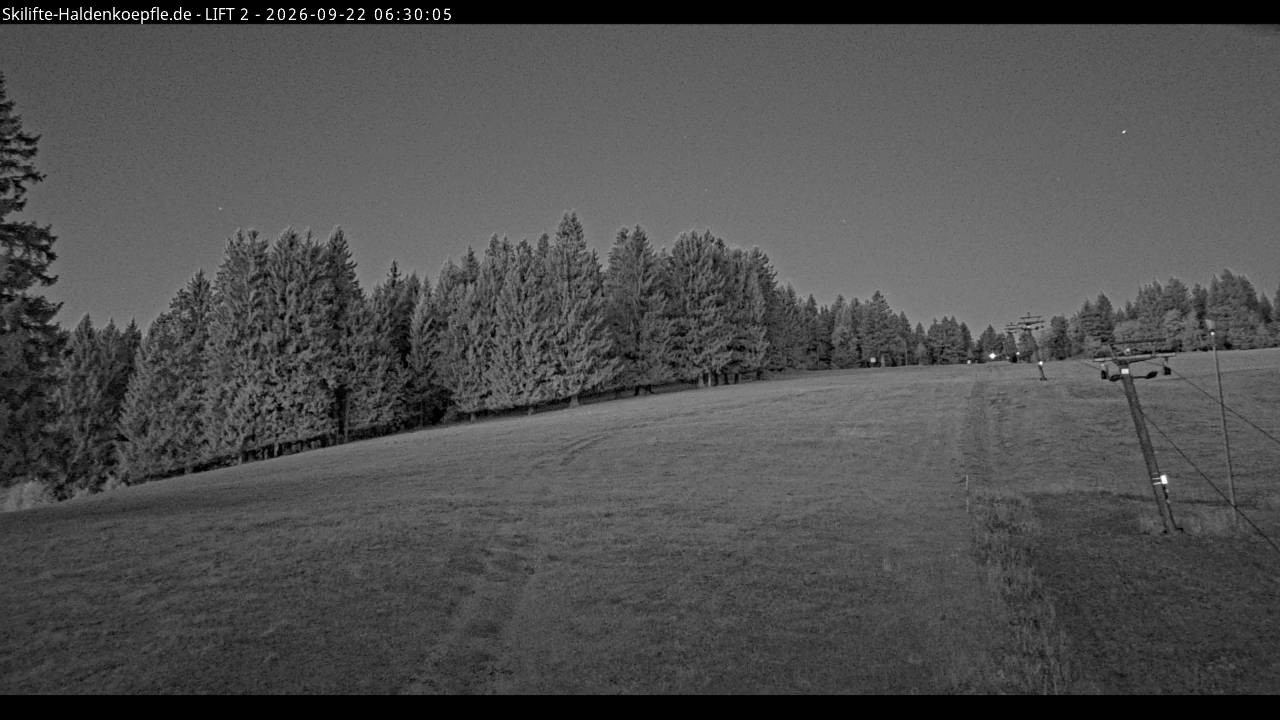 Archived image Webcam Haldenköpfle Mountain - Lift 2