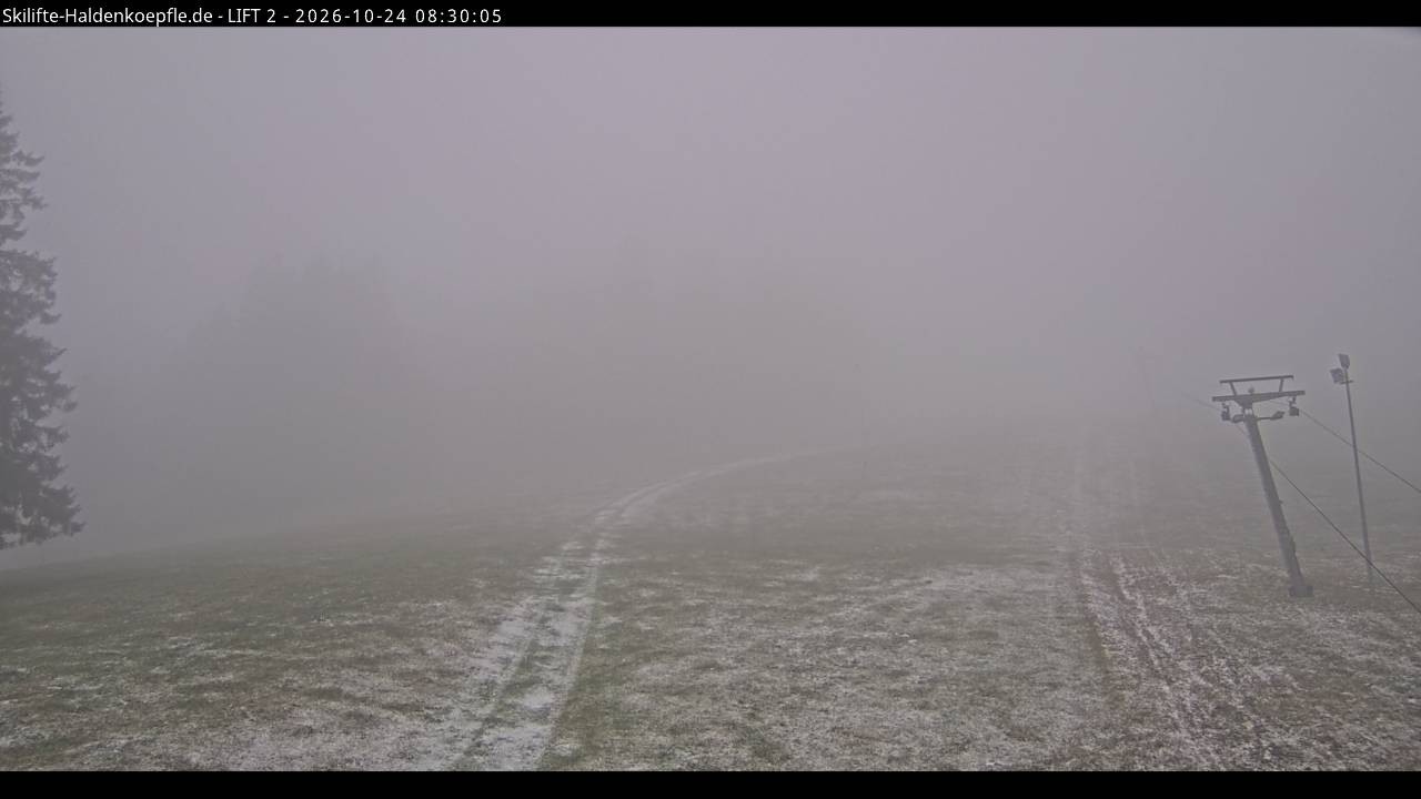 Archived image Webcam Haldenköpfle Mountain - Lift 2