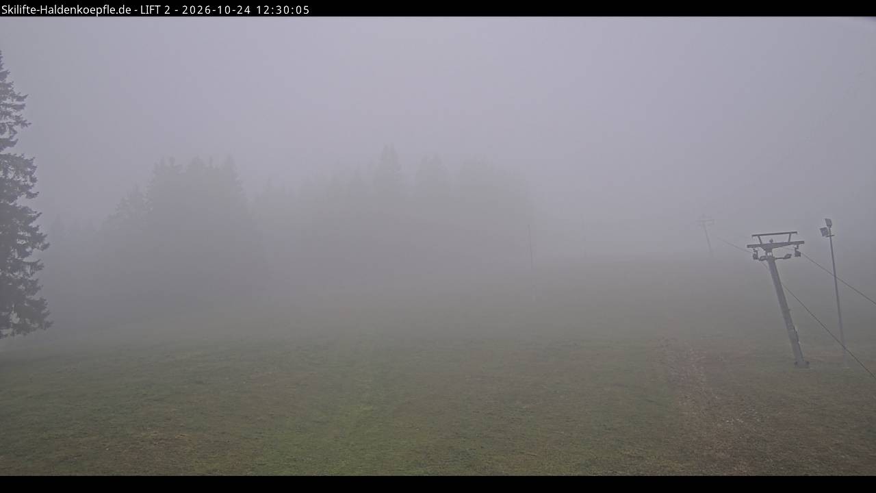 Archived image Webcam Haldenköpfle Mountain - Lift 2