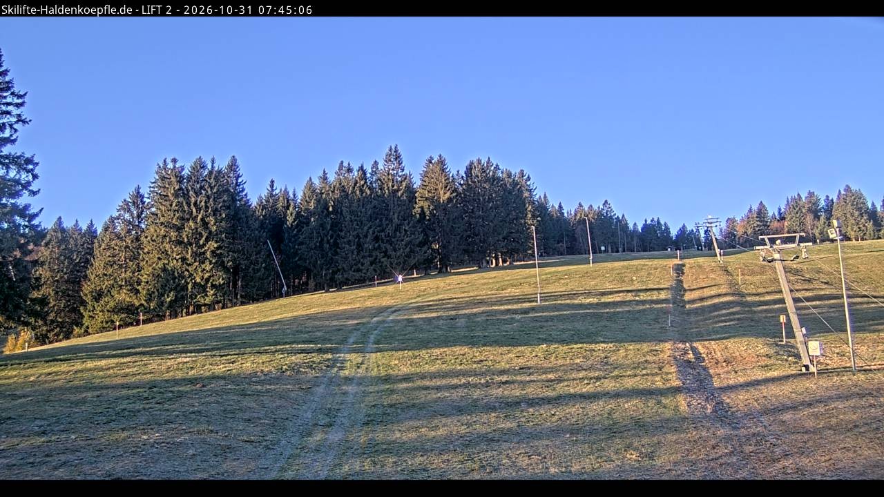 Archived image Webcam Haldenköpfle Mountain - Lift 2