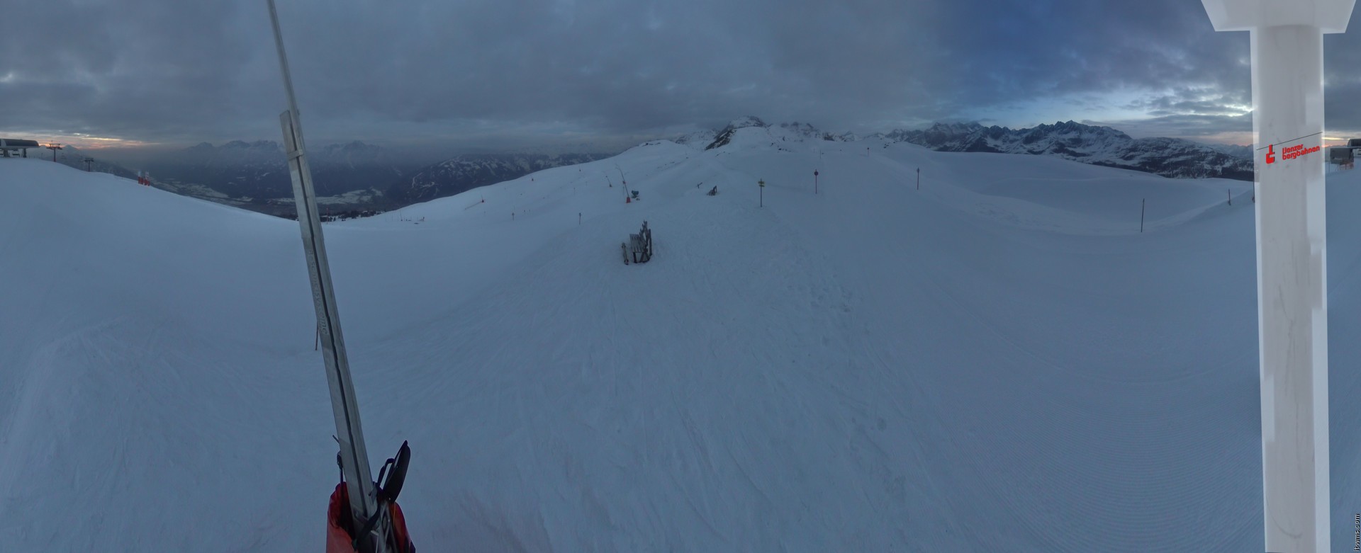 Archiv Foto Webcam Lienz: Bergstation Faschingalm Zettersfeld