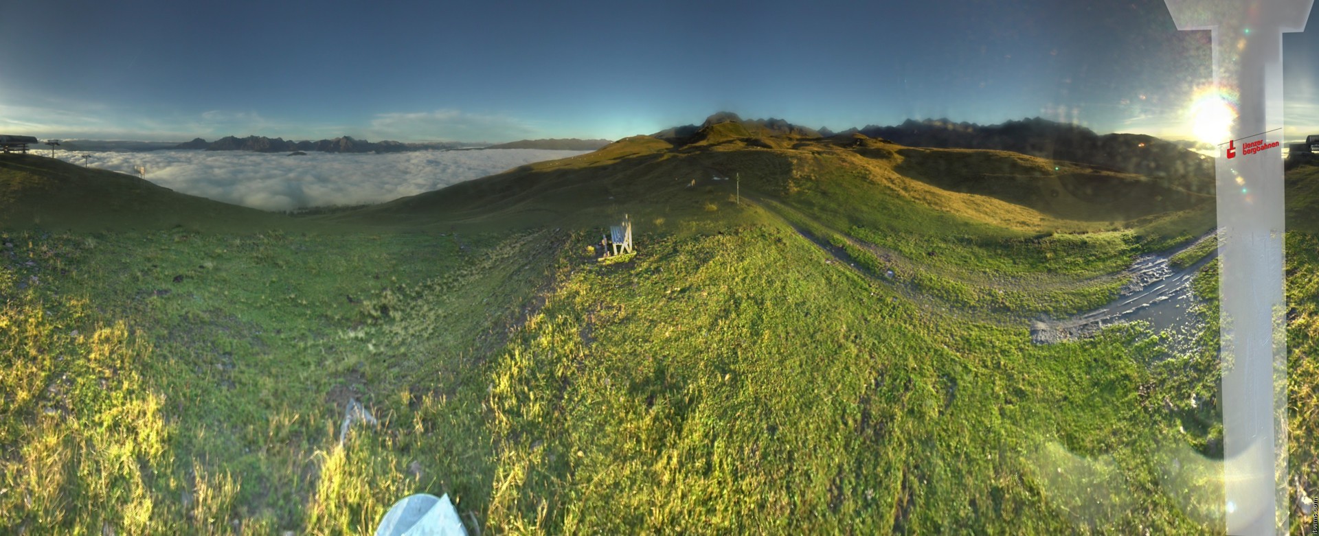 Archiv Foto Webcam Lienz: Bergstation Faschingalm Zettersfeld