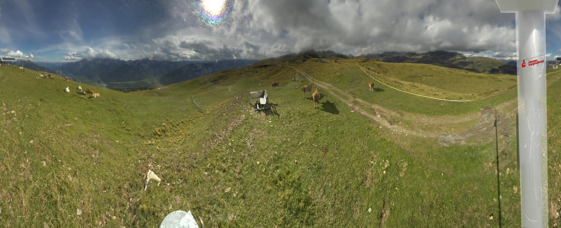 Archiv Foto Webcam Lienz: Bergstation Faschingalm Zettersfeld