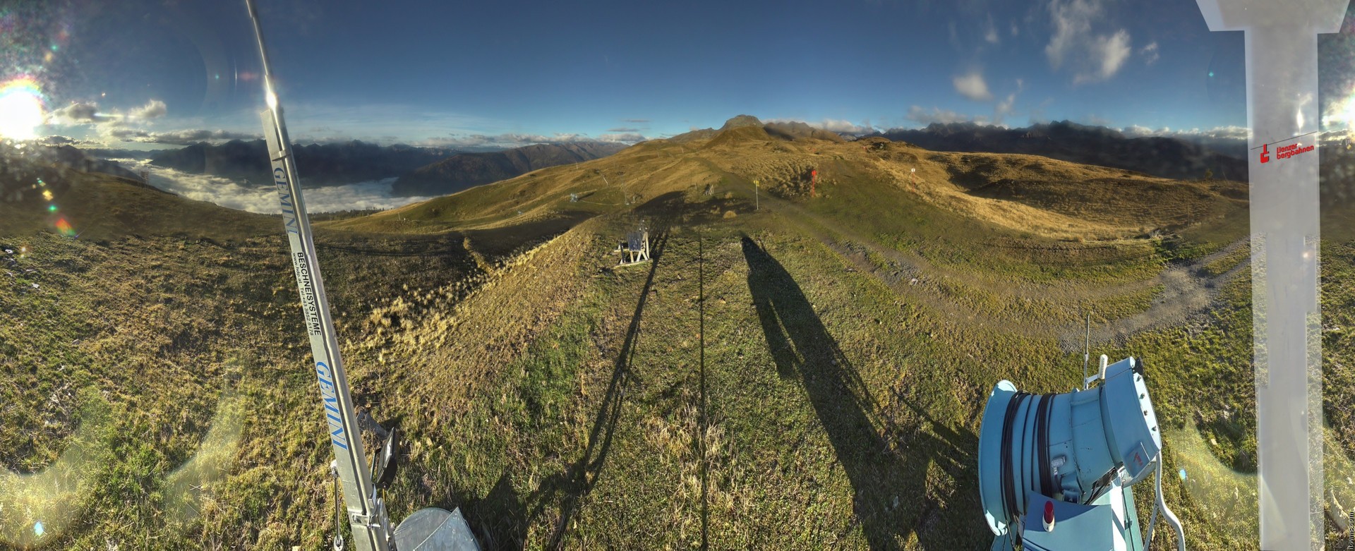 Archiv Foto Webcam Lienz: Bergstation Faschingalm Zettersfeld