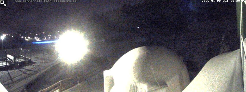 Archiv Foto Altenberg: Webcam Sommerrodelbahn