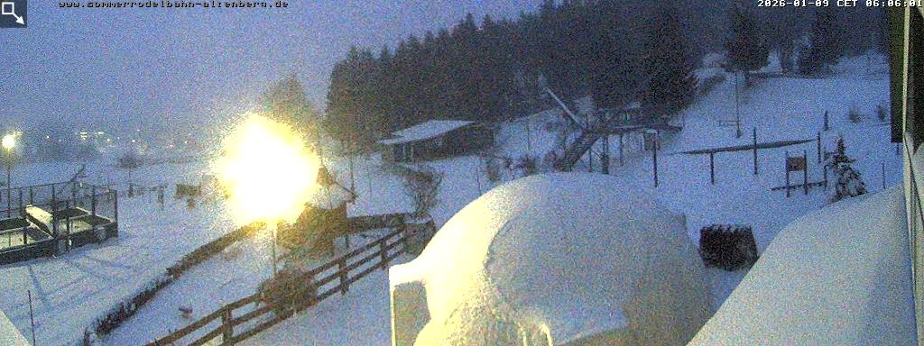 Archiv Foto Altenberg: Webcam Sommerrodelbahn