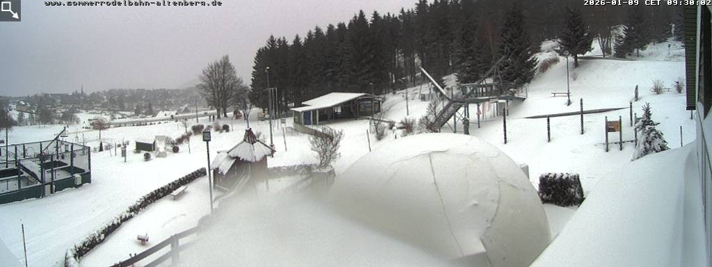 Archiv Foto Altenberg: Webcam Sommerrodelbahn