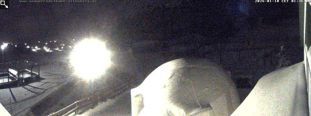 Archiv Foto Altenberg: Webcam Sommerrodelbahn
