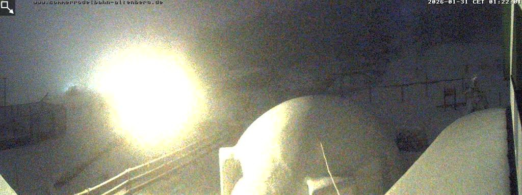 Archiv Foto Altenberg: Webcam Sommerrodelbahn