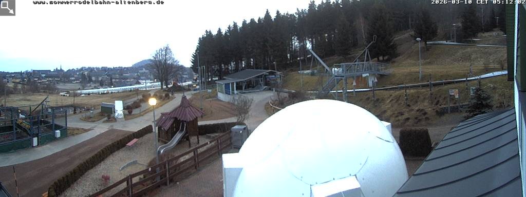 Archiv Foto Altenberg: Webcam Sommerrodelbahn