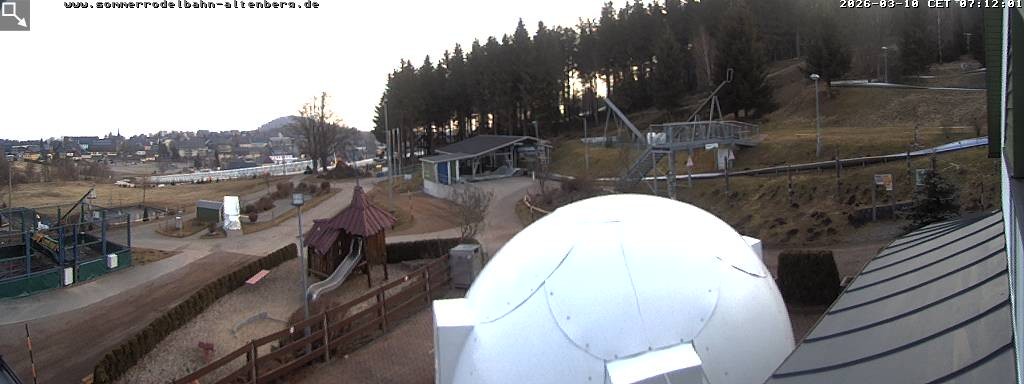 Archiv Foto Altenberg: Webcam Sommerrodelbahn