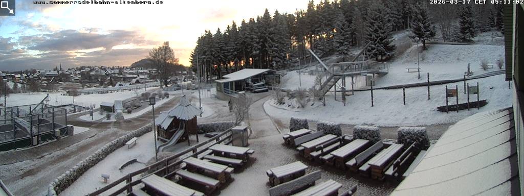 Archiv Foto Altenberg: Webcam Sommerrodelbahn