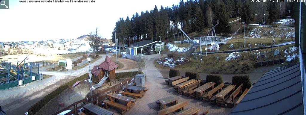 Archiv Foto Altenberg: Webcam Sommerrodelbahn