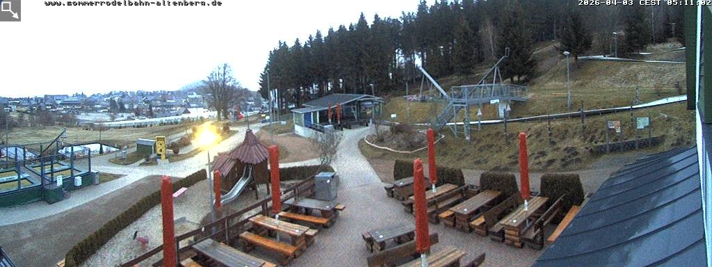 Archiv Foto Altenberg: Webcam Sommerrodelbahn