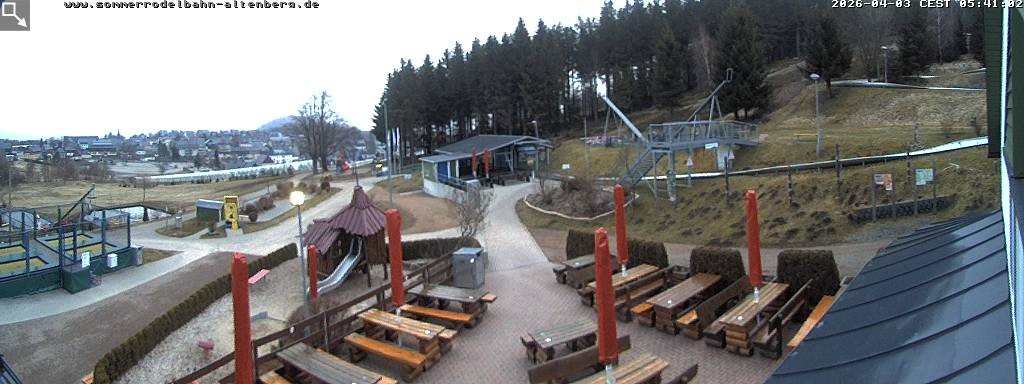 Archiv Foto Altenberg: Webcam Sommerrodelbahn