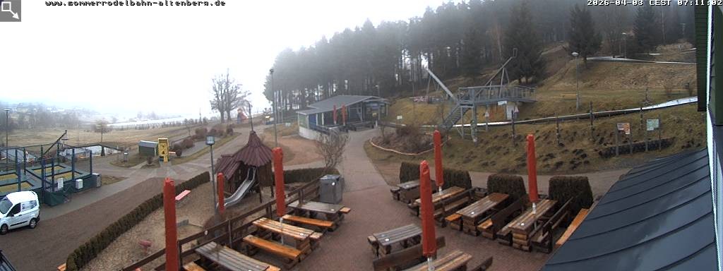 Archiv Foto Altenberg: Webcam Sommerrodelbahn