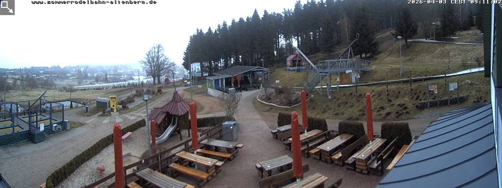 Archiv Foto Altenberg: Webcam Sommerrodelbahn