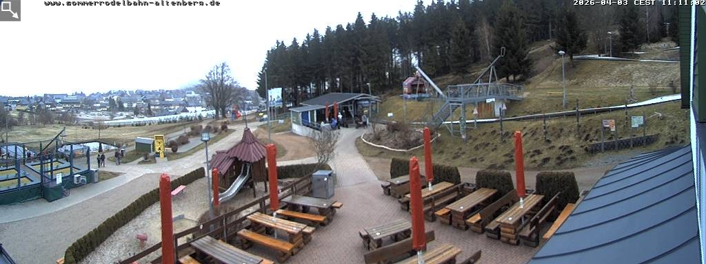 Archiv Foto Altenberg: Webcam Sommerrodelbahn