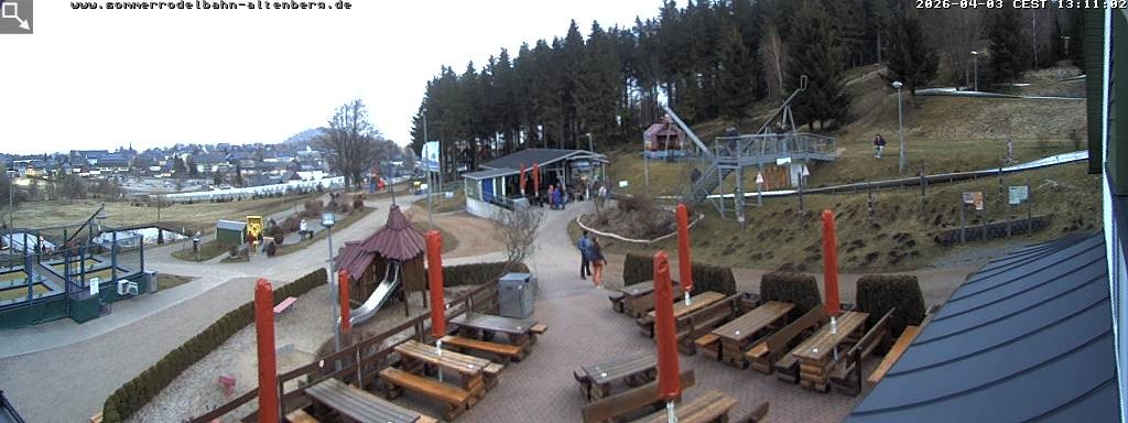 Archiv Foto Altenberg: Webcam Sommerrodelbahn