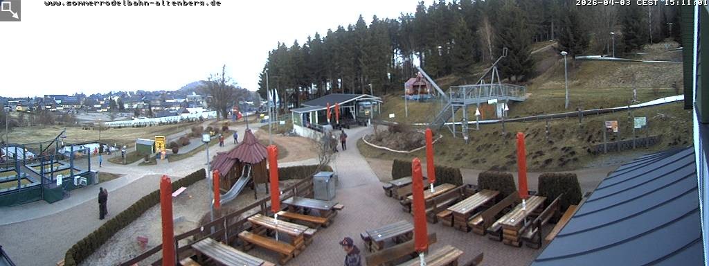 Archiv Foto Altenberg: Webcam Sommerrodelbahn
