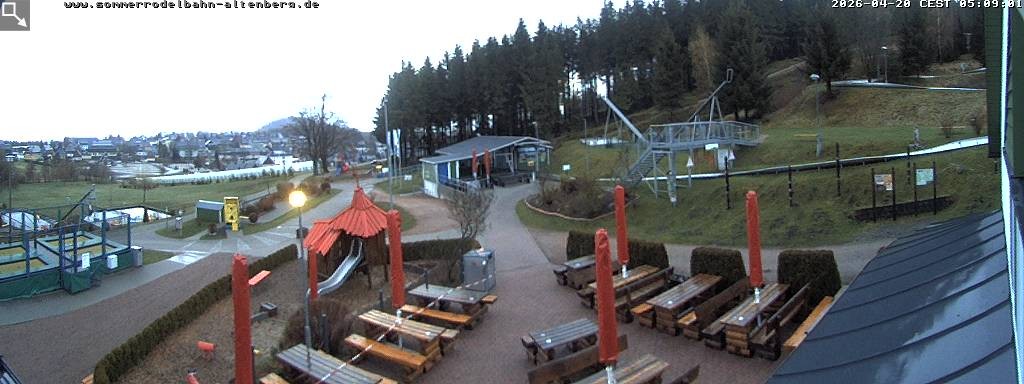 Archiv Foto Altenberg: Webcam Sommerrodelbahn
