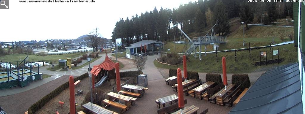 Archiv Foto Altenberg: Webcam Sommerrodelbahn