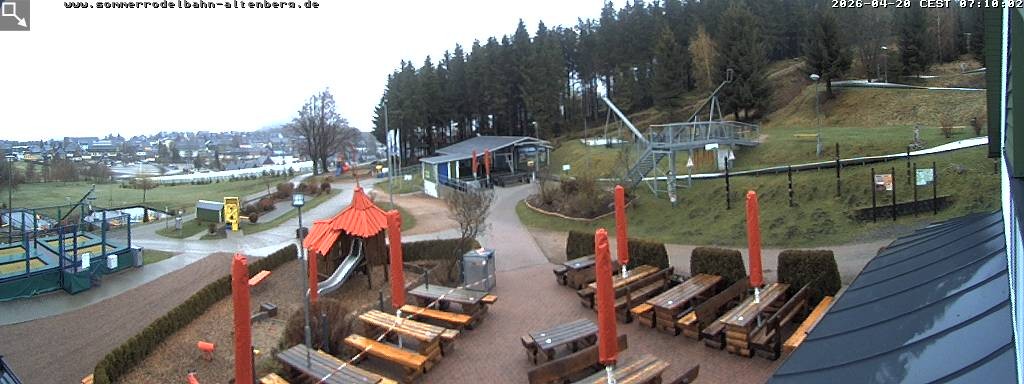 Archiv Foto Altenberg: Webcam Sommerrodelbahn