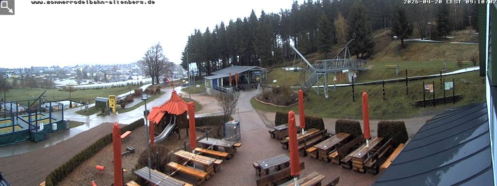 Archiv Foto Altenberg: Webcam Sommerrodelbahn