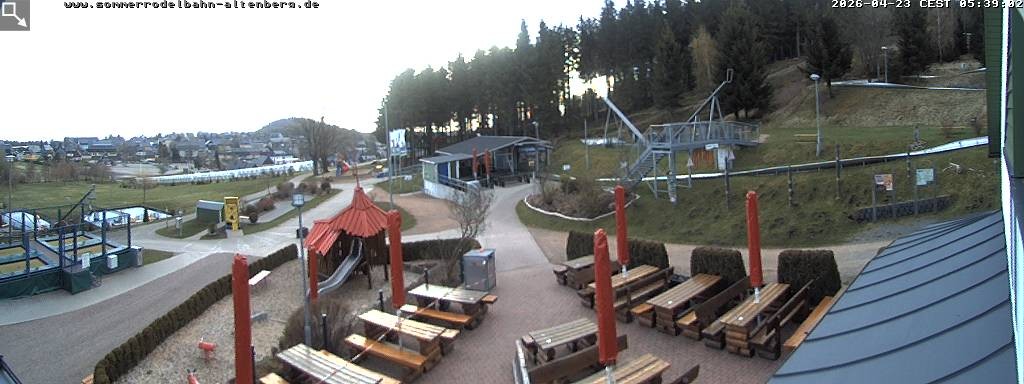 Archiv Foto Altenberg: Webcam Sommerrodelbahn