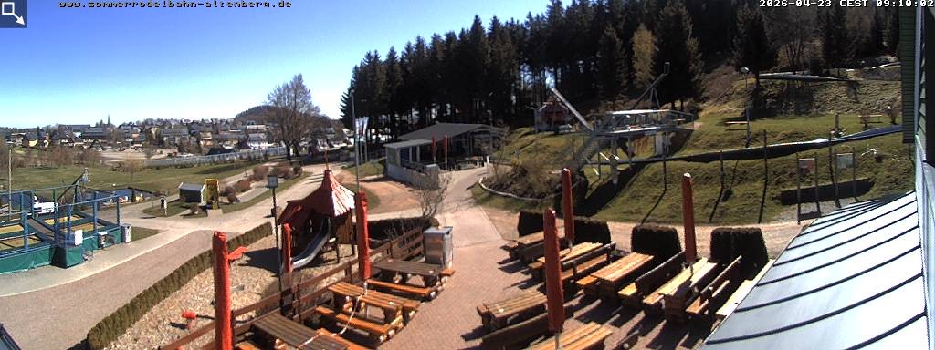 Archiv Foto Altenberg: Webcam Sommerrodelbahn