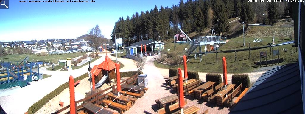 Archiv Foto Altenberg: Webcam Sommerrodelbahn