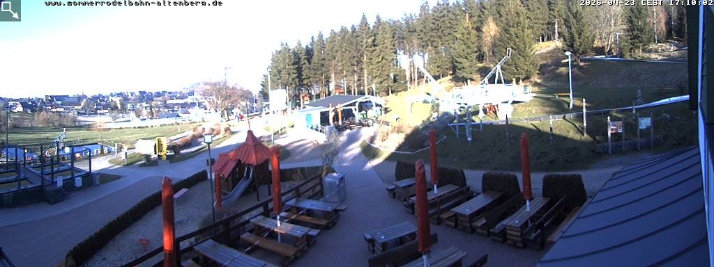 Archiv Foto Altenberg: Webcam Sommerrodelbahn