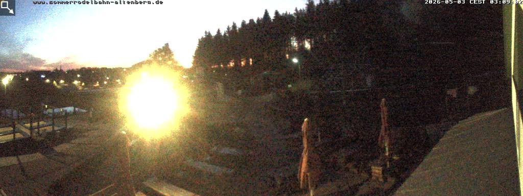 Archiv Foto Altenberg: Webcam Sommerrodelbahn