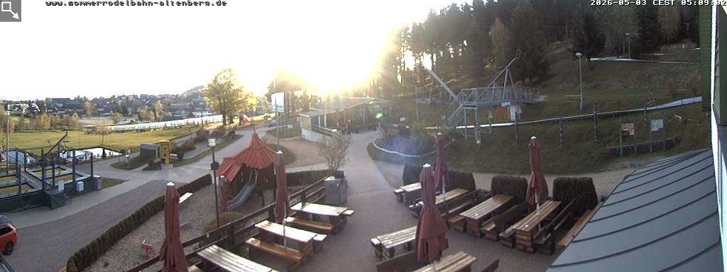 Archiv Foto Altenberg: Webcam Sommerrodelbahn