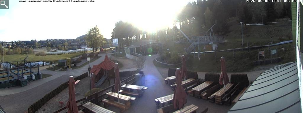 Archiv Foto Altenberg: Webcam Sommerrodelbahn