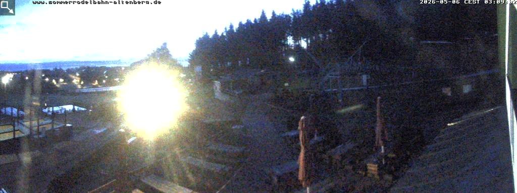 Archiv Foto Altenberg: Webcam Sommerrodelbahn