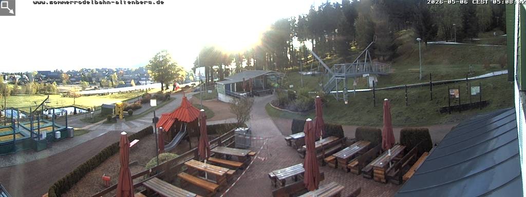 Archiv Foto Altenberg: Webcam Sommerrodelbahn