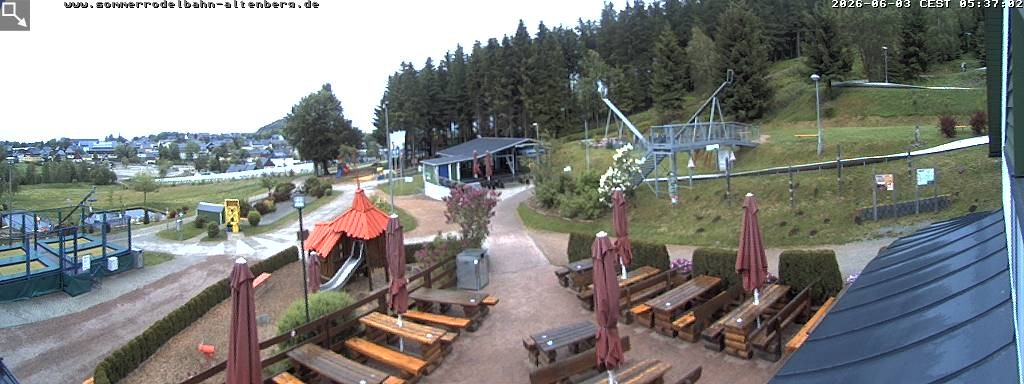 Archiv Foto Altenberg: Webcam Sommerrodelbahn