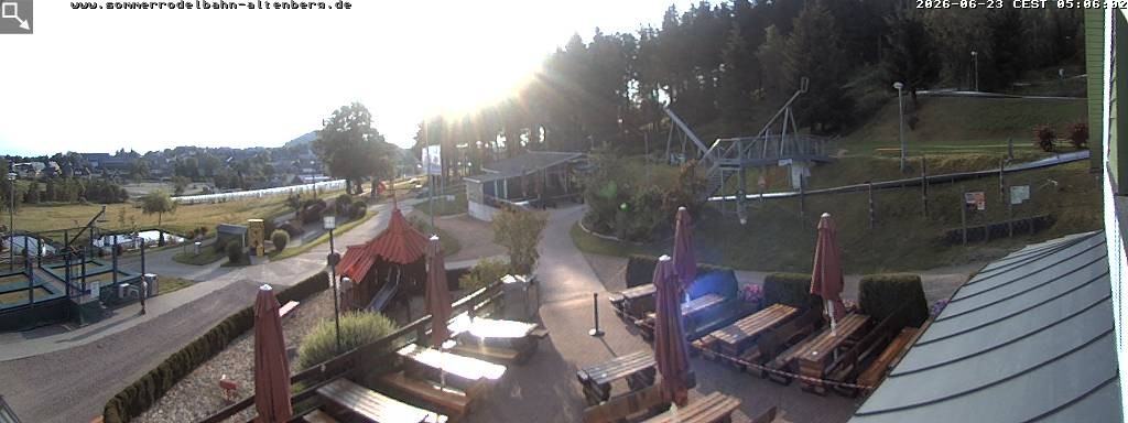 Archiv Foto Altenberg: Webcam Sommerrodelbahn