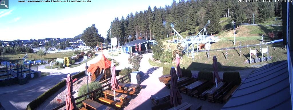 Archiv Foto Altenberg: Webcam Sommerrodelbahn
