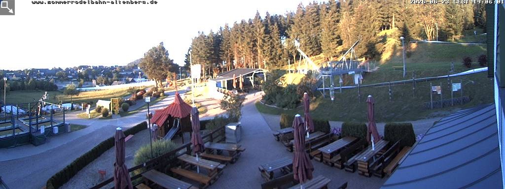 Archiv Foto Altenberg: Webcam Sommerrodelbahn