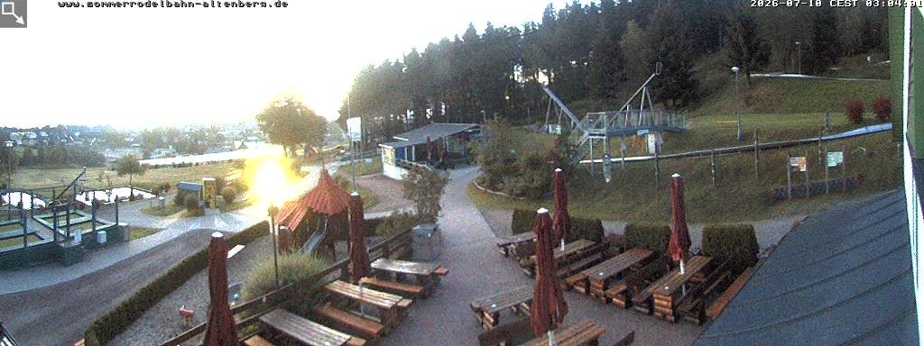 Archiv Foto Altenberg: Webcam Sommerrodelbahn