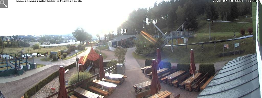 Archiv Foto Altenberg: Webcam Sommerrodelbahn