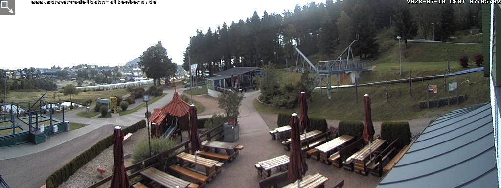 Archiv Foto Altenberg: Webcam Sommerrodelbahn