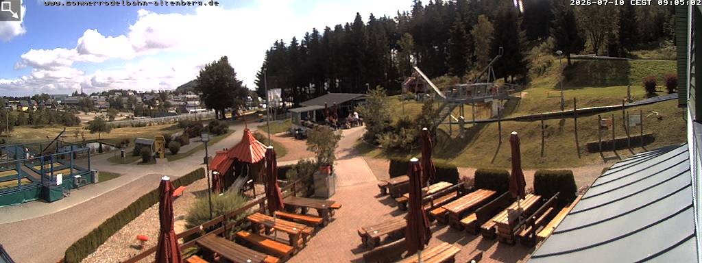 Archiv Foto Altenberg: Webcam Sommerrodelbahn