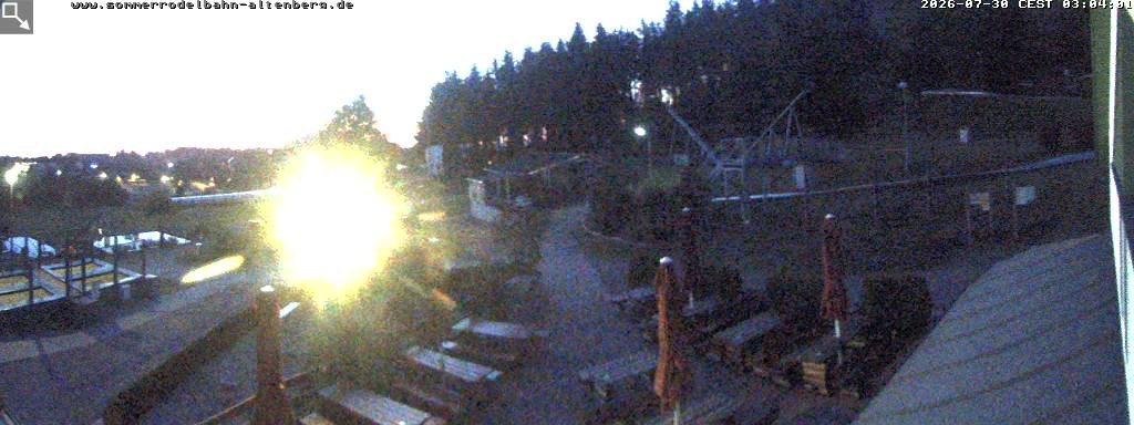 Archiv Foto Altenberg: Webcam Sommerrodelbahn