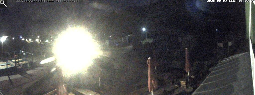 Archiv Foto Altenberg: Webcam Sommerrodelbahn